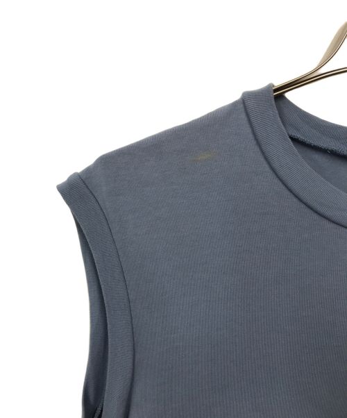 SCYE（サイ）SCYE (サイ) オーガニックコットン マキシワンピース ブルー サイズ:38の古着・服飾アイテム