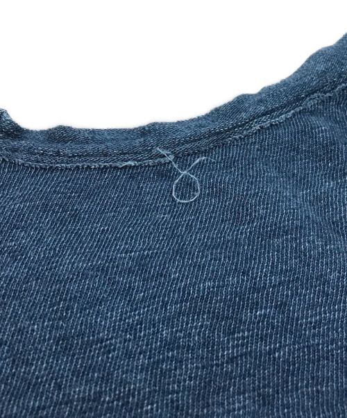 45R（フォーティファイブ・アール）45R (フォーティーファイブアール) ロングスリーブカットソー インディゴ サイズ:2の古着・服飾アイテム