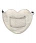 Gypsohila (ジプソフィア) ハートバッグ ホワイト：4500円