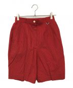 Christian Dior Sportsクリスチャン ディオールスポーツ）の古着「ハーフパンツ」｜レッド