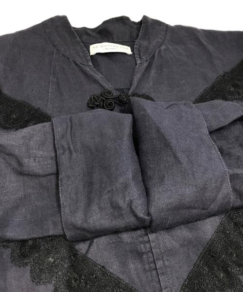 ne quittez pas（ヌキテパ）ne quittez pas (ヌキテパ) チャイナロングワンピース ネイビー サイズ:-の古着・服飾アイテム