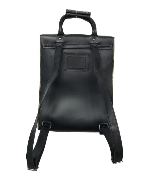 Dr.Martens（ドクターマーチン）Dr.Martens (ドクターマーチン) SMALL LEATHER BACKPACK ブラックの古着・服飾アイテム