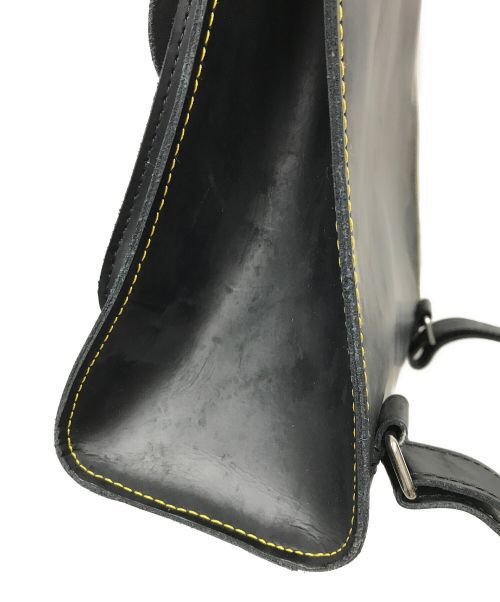 Dr.Martens（ドクターマーチン）Dr.Martens (ドクターマーチン) SMALL LEATHER BACKPACK ブラックの古着・服飾アイテム