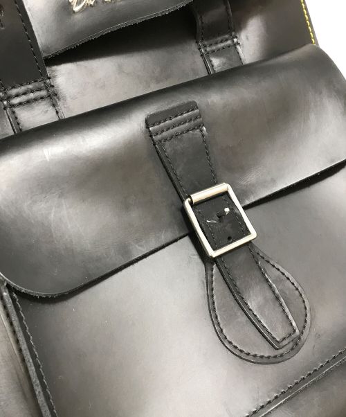 Dr.Martens（ドクターマーチン）Dr.Martens (ドクターマーチン) SMALL LEATHER BACKPACK ブラックの古着・服飾アイテム