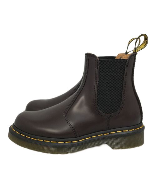 Dr.Martens（ドクターマーチン）Dr.Martens (ドクターマーチン) チェルシー サイドゴアブーツ ブラウン サイズ:UK3の古着・服飾アイテム