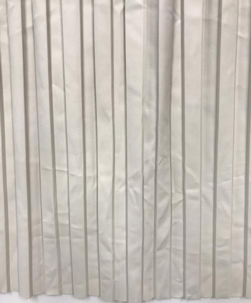 ZUCCA（ズッカ）ZUCCA (ズッカ) プリーツスカート ホワイト サイズ:Mの古着・服飾アイテム