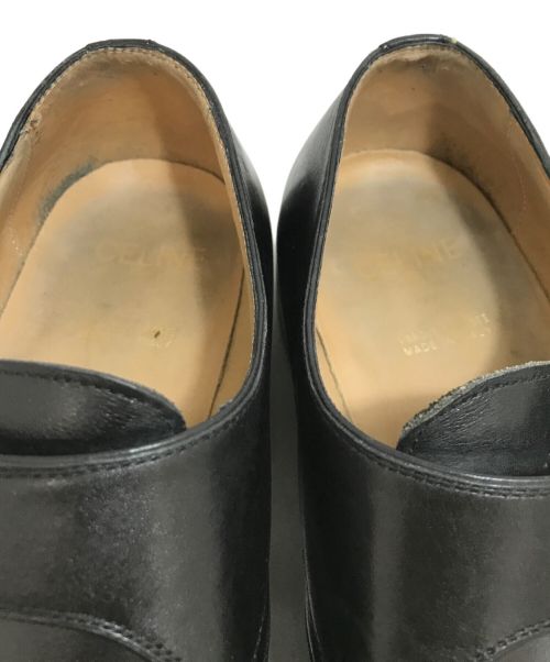 CELINE（セリーヌ）CELINE (セリーヌ) モンクストラップシューズ ブラック サイズ:40 1/2の古着・服飾アイテム