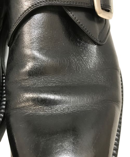 CELINE（セリーヌ）CELINE (セリーヌ) モンクストラップシューズ ブラック サイズ:40 1/2の古着・服飾アイテム