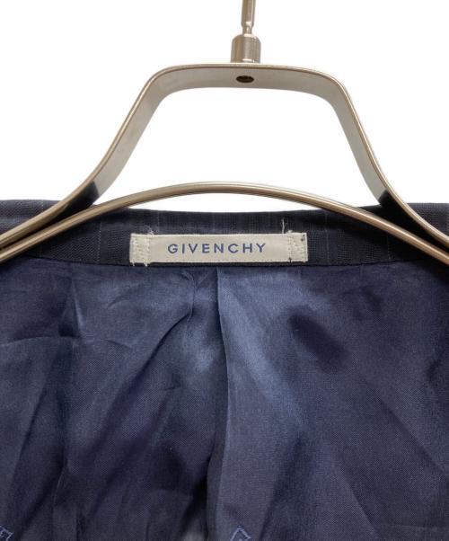 GIVENCHY（ジバンシィ）GIVENCHY (ジバンシィ) テーラードジャケット ネイビー サイズ:表記なしの古着・服飾アイテム