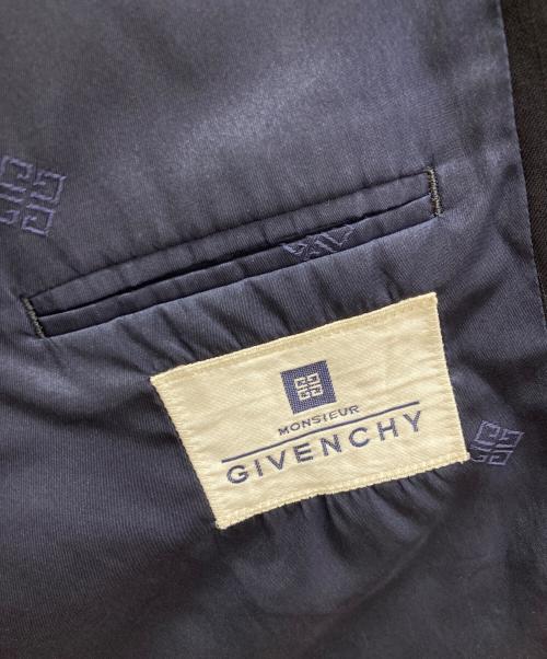 GIVENCHY（ジバンシィ）GIVENCHY (ジバンシィ) テーラードジャケット ネイビー サイズ:表記なしの古着・服飾アイテム