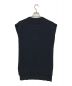 Maison Margiela (メゾンマルジェラ) サイドオープンVネックニットベスト ネイビー サイズ:S：25000円