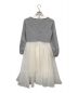 CHESTY (チェスティ) ワンピース グレー サイズ:1：5000円