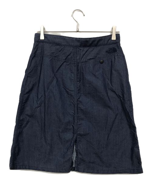 THE NORTH FACE（ザ ノース フェイス）THE NORTH FACE (ザ ノース フェイス) ナイロンデニムフィールドスカート インディゴ サイズ:Lの古着・服飾アイテム