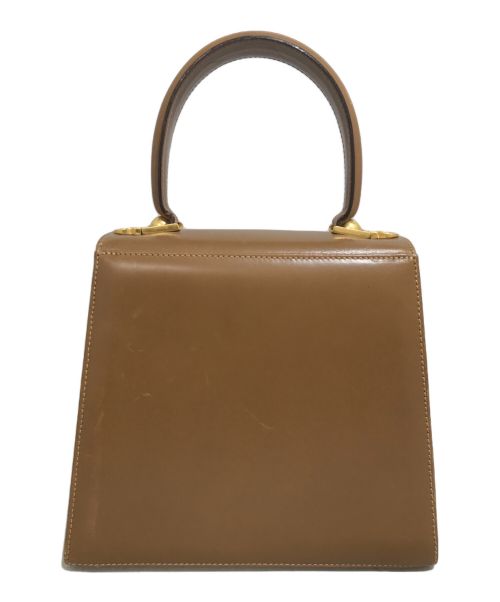 Salvatore Ferragamo（サルヴァトーレ フェラガモ）Salvatore Ferragamo (サルヴァトーレ フェラガモ) ガンチーニハンドバッグ ブラウン サイズ:-の古着・服飾アイテム