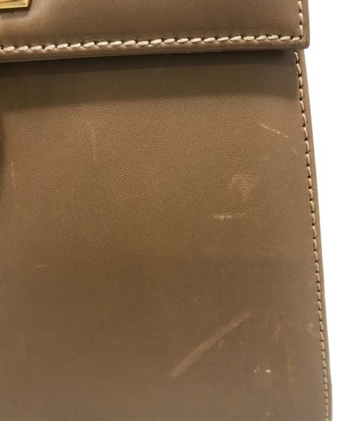 Salvatore Ferragamo（サルヴァトーレ フェラガモ）Salvatore Ferragamo (サルヴァトーレ フェラガモ) ガンチーニハンドバッグ ブラウン サイズ:-の古着・服飾アイテム