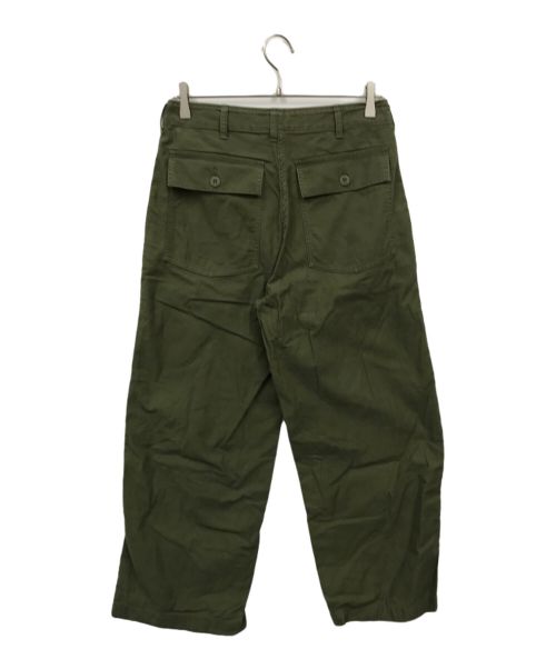 THE SHINZONE（ザ シンゾーン）THE SHINZONE (ザ シンゾーン) WASHED BAKER PANTS オリーブ サイズ:36の古着・服飾アイテム