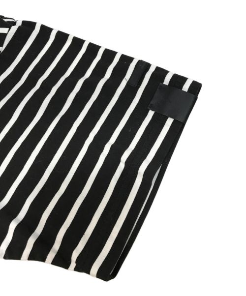 N.HOOLYWOOD（エヌ ハリウッド）N.HOOLYWOOD (エヌ ハリウッド) ボーダーカットソー ブラック×ホワイト サイズ:40の古着・服飾アイテム