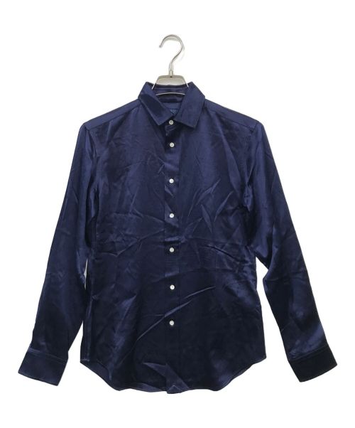 POLO（ポロ・ラルフローレン）POLO (ポロ) シルクシャツ パープル サイズ:4 未使用品の古着・服飾アイテム
