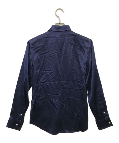 POLO（ポロ・ラルフローレン）POLO (ポロ) シルクシャツ パープル サイズ:4 未使用品の古着・服飾アイテム