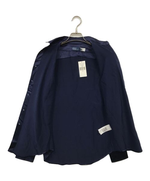 POLO（ポロ・ラルフローレン）POLO (ポロ) シルクシャツ パープル サイズ:4 未使用品の古着・服飾アイテム