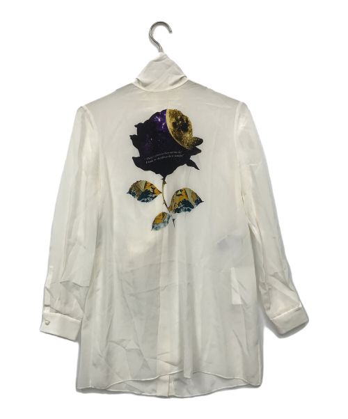 VALENTINO（ヴァレンティノ）VALENTINO (ヴァレンティノ) ボウタイシャツ ホワイト サイズ:36の古着・服飾アイテム