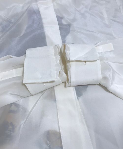 VALENTINO（ヴァレンティノ）VALENTINO (ヴァレンティノ) ボウタイシャツ ホワイト サイズ:36の古着・服飾アイテム