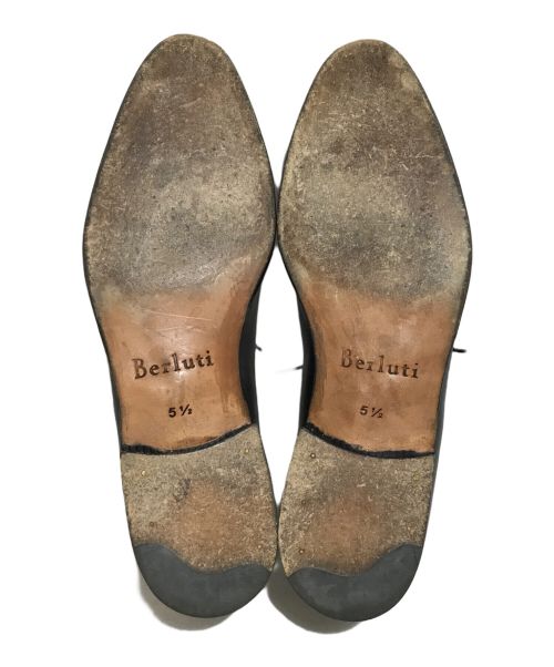 Berluti（ベルルッティ）Berluti (ベルルッティ) GASPARD GALET ブラック サイズ:5 1/2の古着・服飾アイテム