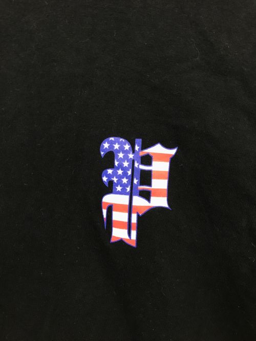 PHATRNK（ファットランク）PHATRNK (ファットランク) PロゴTシャツ ブラック サイズ:タグ切れの為不明の古着・服飾アイテム