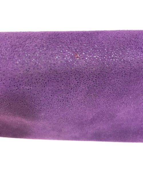 STELLA McCARTNEY（ステラマッカートニー）STELLA McCARTNEY (ステラマッカートニー) コンチネンタルフラップウォレット パープルの古着・服飾アイテム