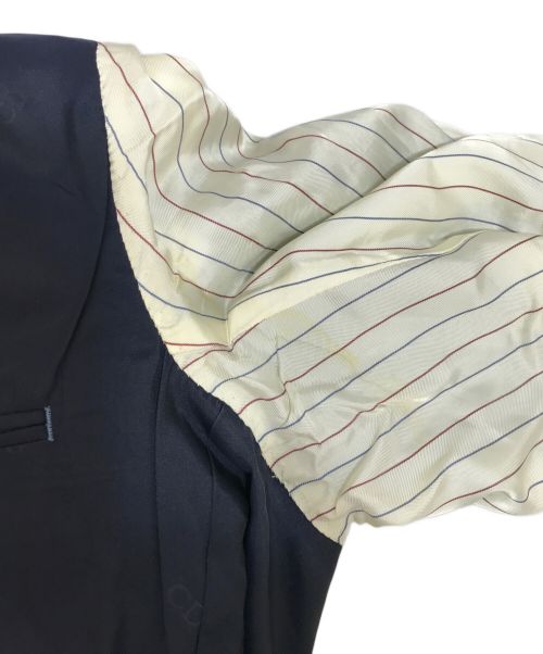 Christian Dior MONSIEUR（クリスチャンディオールムッシュ）Christian Dior MONSIEUR (クリスチャンディオールムッシュ) チェックテーラードジャケット グリーン サイズ:Lの古着・服飾アイテム