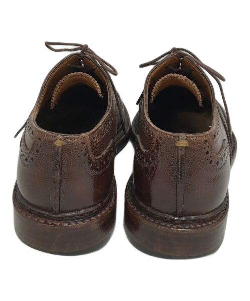 Jalan Sriwijaya（ジャランスリウァヤ）Jalan Sriwijaya (ジャランスリウァヤ) ウィングチップシューズ ブラウン サイズ: 7 1/2の古着・服飾アイテム