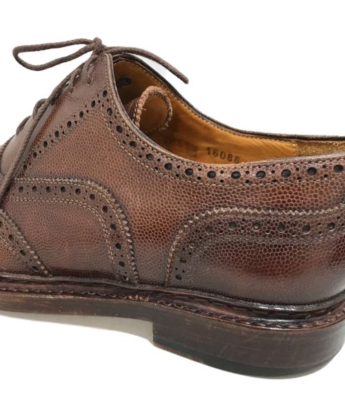 Jalan Sriwijaya（ジャランスリウァヤ）Jalan Sriwijaya (ジャランスリウァヤ) ウィングチップシューズ ブラウン サイズ: 7 1/2の古着・服飾アイテム