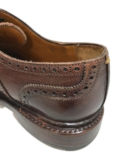 Jalan Sriwijaya（ジャランスリウァヤ）Jalan Sriwijaya (ジャランスリウァヤ) ウィングチップシューズ ブラウン サイズ: 7 1/2の古着・服飾アイテム