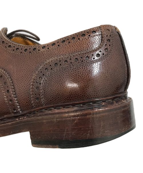 Jalan Sriwijaya（ジャランスリウァヤ）Jalan Sriwijaya (ジャランスリウァヤ) ウィングチップシューズ ブラウン サイズ: 7 1/2の古着・服飾アイテム