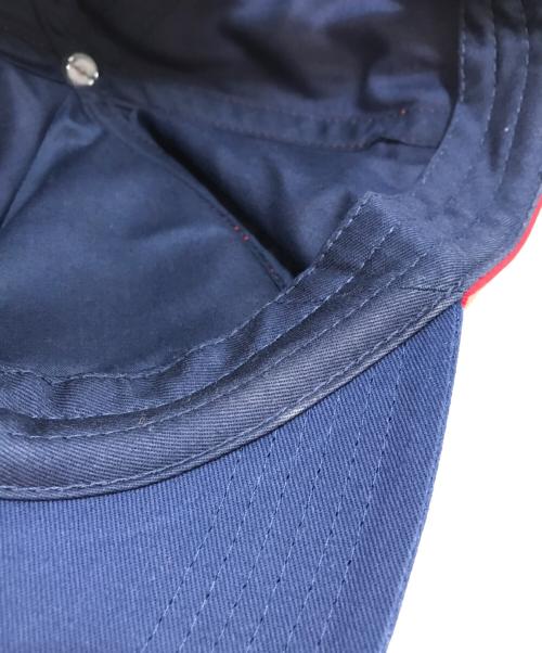 lucien pellat-finet（ルシアン・ペラフィネ）lucien pellat-finet (ルシアン・ペラフィネ) キャップ レッドの古着・服飾アイテム