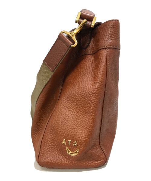 ATAO（アタオ）ATAO (アタオ) 2WAYバッグ ブラウンの古着・服飾アイテム