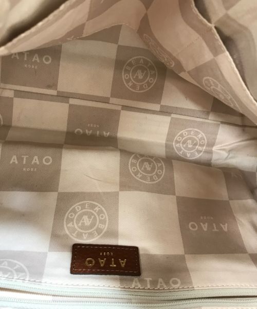 ATAO（アタオ）ATAO (アタオ) 2WAYバッグ ブラウンの古着・服飾アイテム