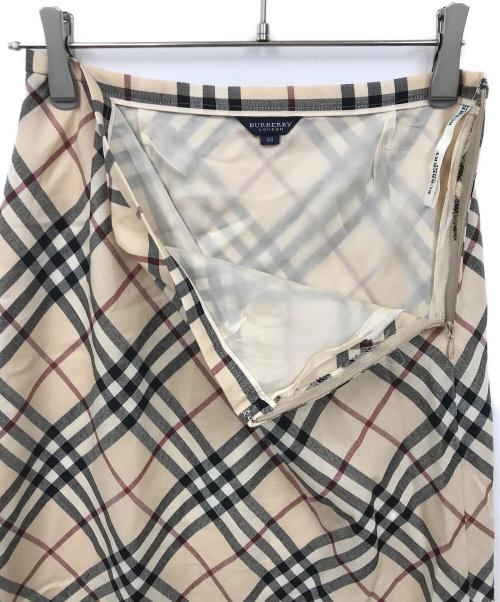 BURBERRY LONDON（バーバリーロンドン）BURBERRY LONDON (バーバリーロンドン) ノヴァチェックロングスカート ベージュ サイズ:38の古着・服飾アイテム