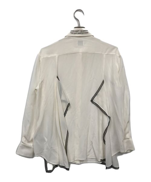 BURBERRY LONDON（バーバリーロンドン）BURBERRY LONDON (バーバリーロンドン) プリントシルクシャツ ベージュ サイズ:UK6の古着・服飾アイテム