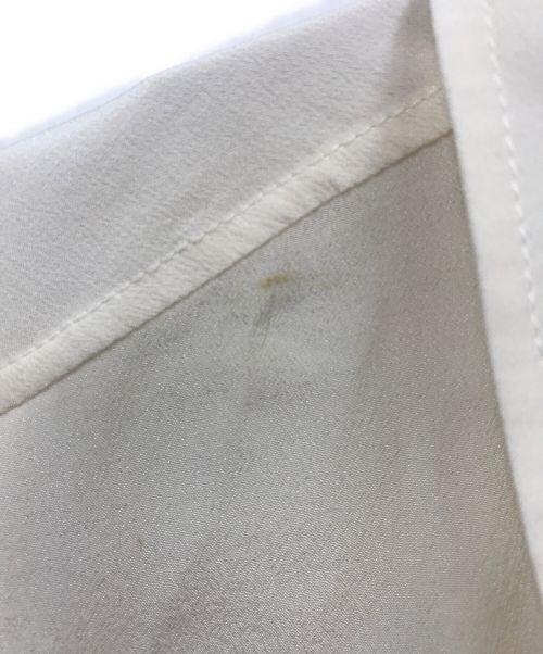 BURBERRY LONDON（バーバリーロンドン）BURBERRY LONDON (バーバリーロンドン) プリントシルクシャツ ベージュ サイズ:UK6の古着・服飾アイテム