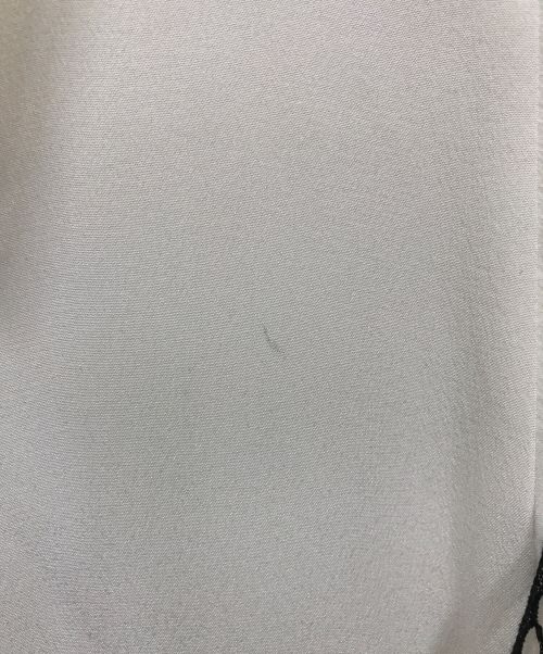 BURBERRY LONDON（バーバリーロンドン）BURBERRY LONDON (バーバリーロンドン) プリントシルクシャツ ベージュ サイズ:UK6の古着・服飾アイテム