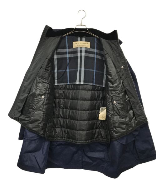 BURBERRY LONDON（バーバリーロンドン）BURBERRY LONDON (バーバリーロンドン) ライナー付コート ネイビー サイズ:52の古着・服飾アイテム