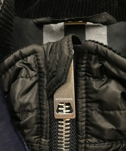 BURBERRY LONDON（バーバリーロンドン）BURBERRY LONDON (バーバリーロンドン) ライナー付コート ネイビー サイズ:52の古着・服飾アイテム