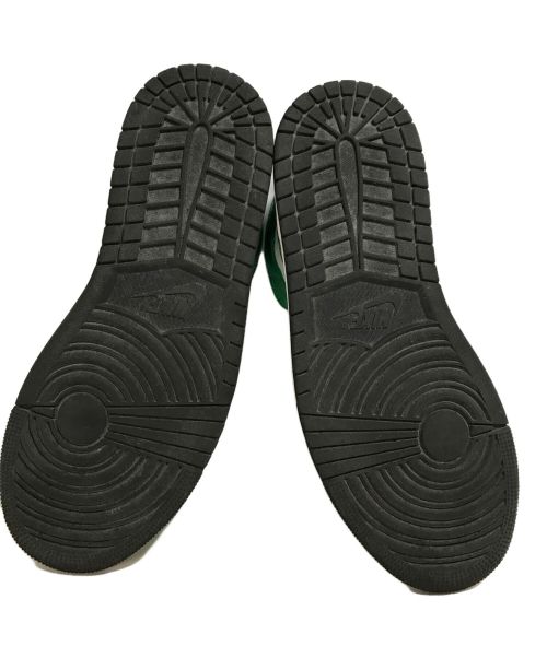 NIKE（ナイキ）NIKE (ナイキ) Air Jordan 1 Mid Lucky Green ホワイト×グリーン サイズ:27の古着・服飾アイテム