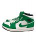 NIKE (ナイキ) Air Jordan 1 Mid Lucky Green ホワイト×グリーン サイズ:27：7000円