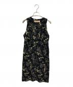 MARNIマルニ）の古着「ノースリーブワンピース」｜ブラック