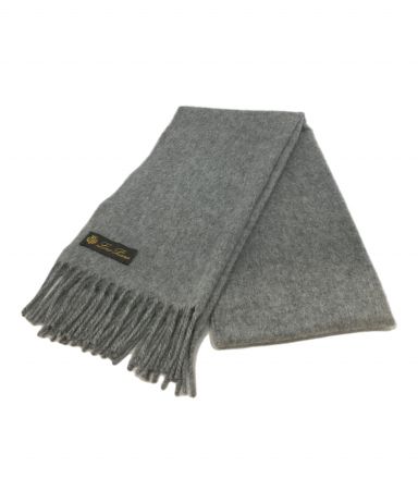 中古・古着通販】LORO PIANA (ロロピアーナ) カシミヤストール グレー