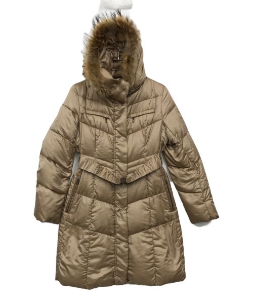 UNTITLED（アンタイトル）UNTITLED (アンタイトル) ダウンコート ベージュ サイズ:2の古着・服飾アイテム