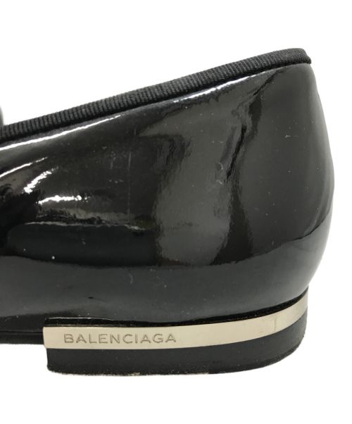 BALENCIAGA（バレンシアガ）BALENCIAGA (バレンシアガ) エナメルパンプス ブラック サイズ:35の古着・服飾アイテム