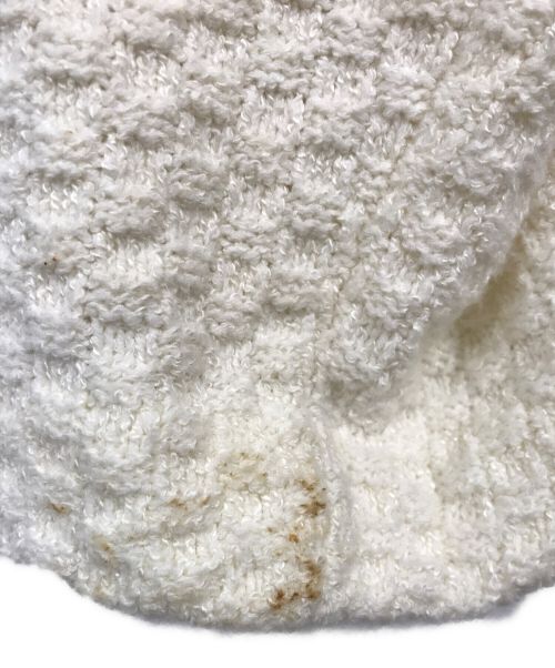 CADUNE（カデュネ）CADUNE (カデュネ) ツイードカーディガン ベージュ サイズ:38の古着・服飾アイテム